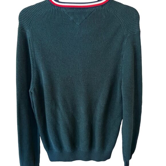 Tommy Hilfiger green crewneck men’s sweater size large - Picture 4 of 12